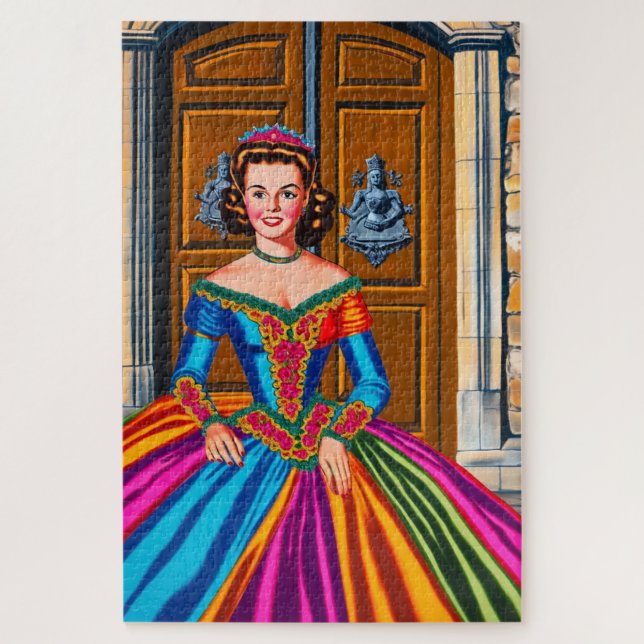 Lady Art Puzzle (Vertikal)