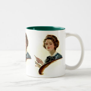 Lady Artist Zweifarbige Tasse