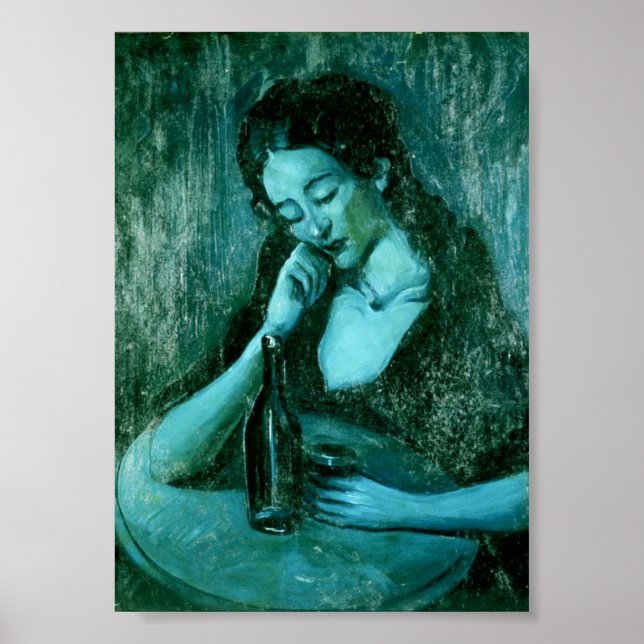 Lady at Eden Concert by Pablo Picasso Poster (Vorne)