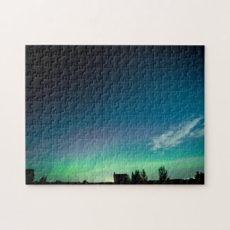 "Lady Aurora" Nordlichter-Puzzle Puzzle