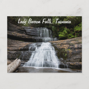 Lady Barron Falls Wasserfall Tasmania Australien Postkarte