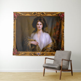 Lady Beatrice Butler von Ellis William Roberts Wandteppich