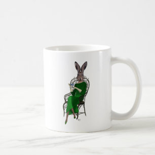 Lady Bella Rabbit Bei Tee 2 Tasse