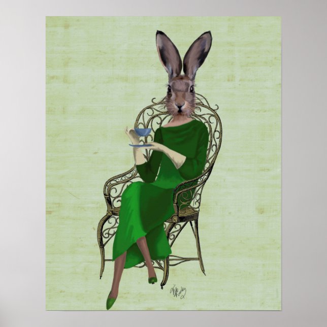 Lady Bella Rabbit Take Tee Poster (Vorne)