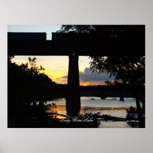 Lady Bird Lake Poster