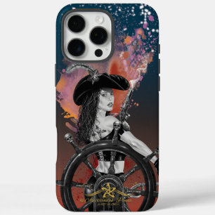 Lady Black Corsair iPhone 16 Pro Max Hülle