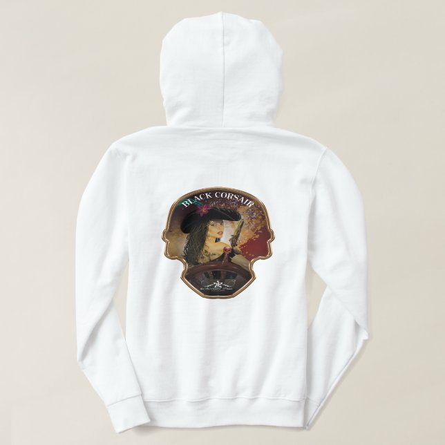 Lady Black Corsair Hoodie (Design Rückseite)