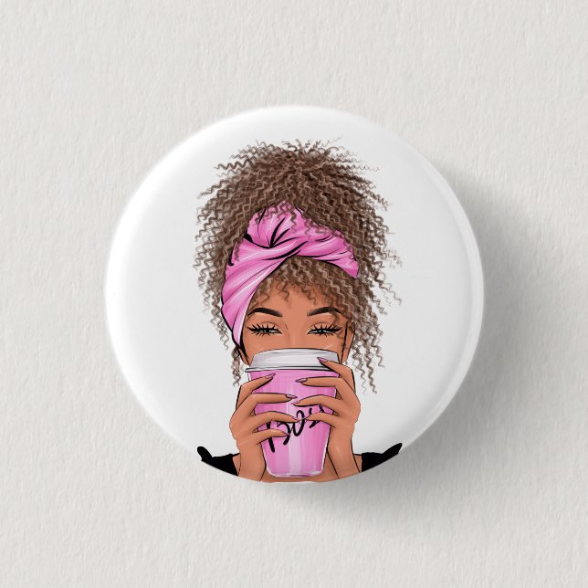 Lady Boss Life, Boss Babe Bangle Bracelet Button (Vorderseite)