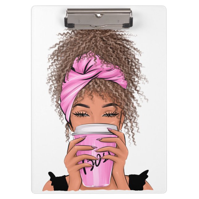 Lady Boss Life, Boss Babe Frau Bangle Bracelet Bu Klemmbrett (Vorderseite)