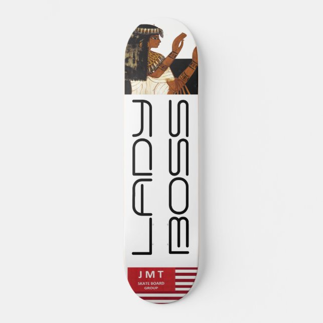 LADY BOSS Skateboard (Vorderseite)