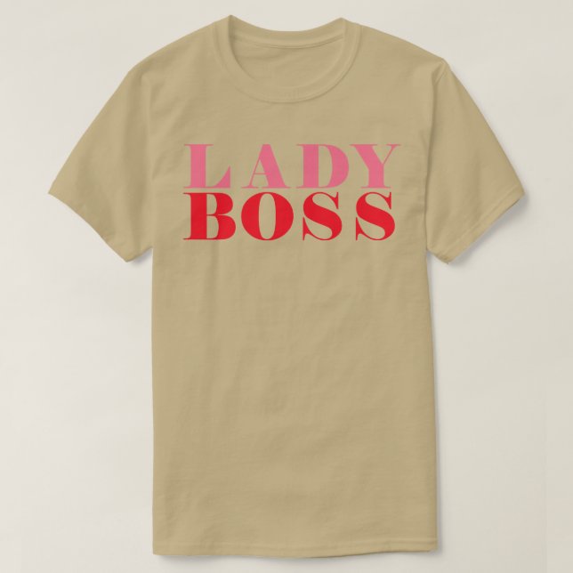 Lady Boss T-Shirt (Design vorne)