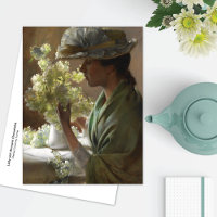 Lady Bouquet Hydrangeas Charles Courtney Curran