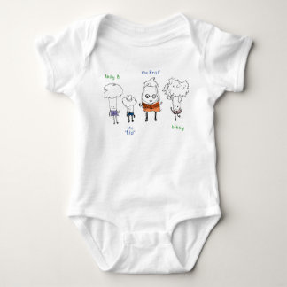 Lady Broccoli und die Gang Baby Strampler