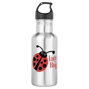Lady Bug Animal Print Trinkflasche