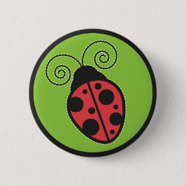 Lady Bug Button