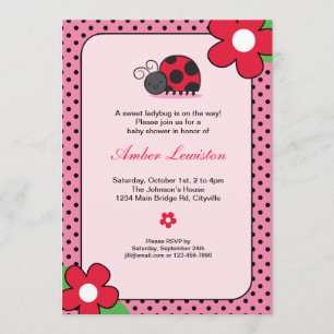 Lady Bug Einladung