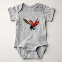 Lady Bug Flight Jersey Bodysuit