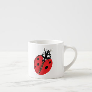 Lady Bug Illustration Espressotasse