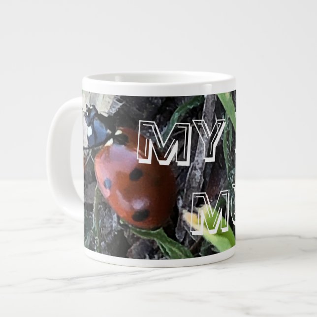 Lady Bug Jumbo-Tasse (Vorderseite Links)