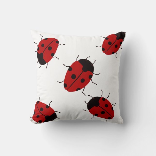 Lady Bug Kissen (Vorderseite)