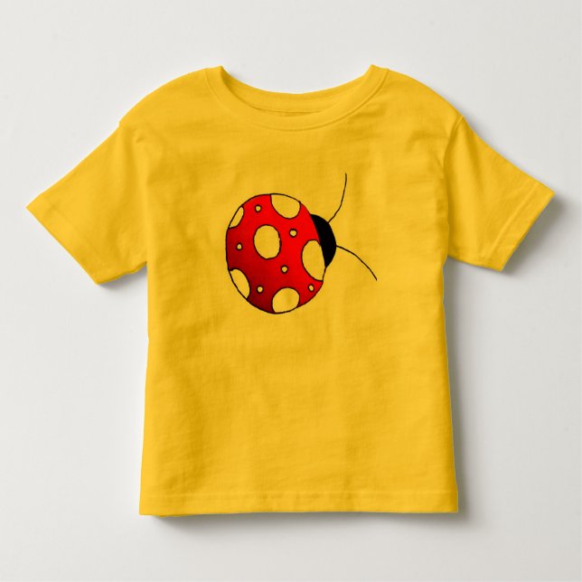 Lady Bug Kleinkind T-shirt (Vorderseite)