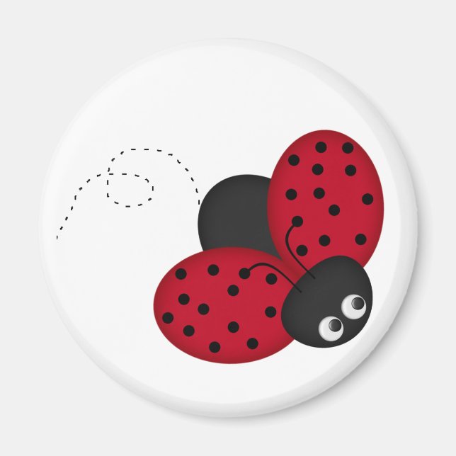 Lady Bug Luck Magnet (Vorne)