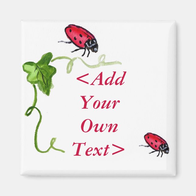 Lady Bug Magnet (Vorne)