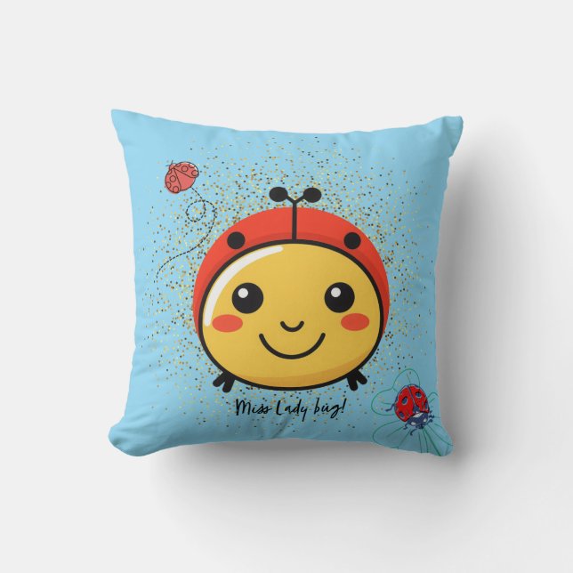 Lady Bug Pillow Kissen (Vorderseite)