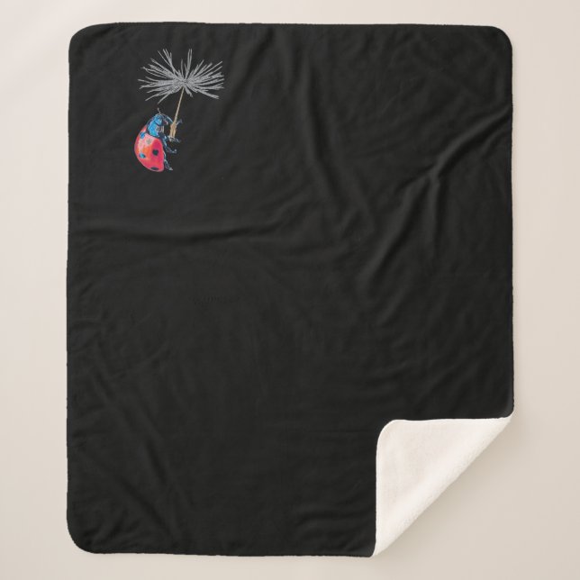 Lady Bug Sherpadecke (Vorderseite)