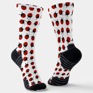 Lady Bug Socken