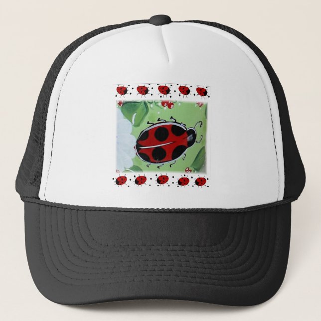 Lady-Bug Truckerkappe (Vorderseite)