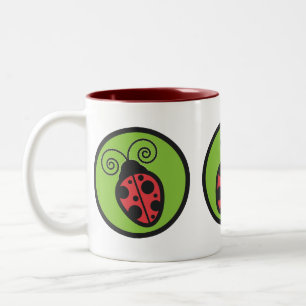 Lady Bug Zweifarbige Tasse