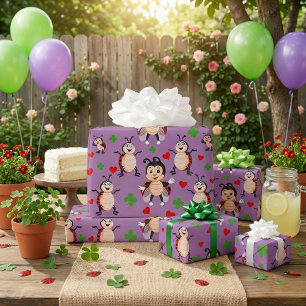 Lady Bugs Geschenkpapier