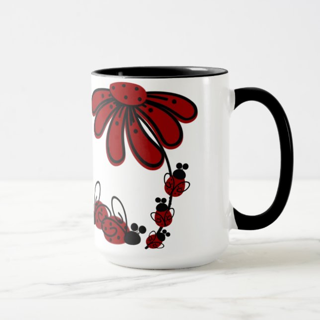 Lady Bugs Tasse (Rechts)