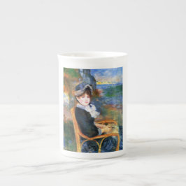 Lady by the Seashore (von Pierre-Auguste Renoir) Prozellantasse