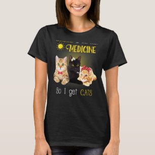 Lady Cat Sunshine ist die beste Medizin, also beko T-Shirt