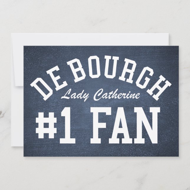Lady Catherine De Bourgh #1 Fan (Vorderseite)