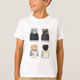 LADY CATS Boys' Basic T - Shirt