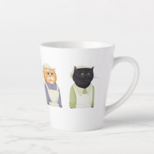 LADY CATS Latte Tasse