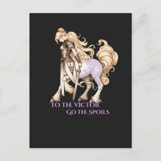 Lady Centaur: Dem Sieger gehört die Beute Postkarte