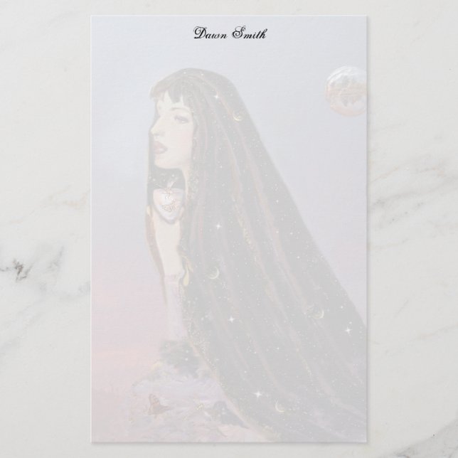 Lady Dawn Letter Paper! Briefpapier (Vorderseite)