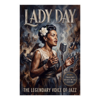 Lady Day, Billie Holiday Poster