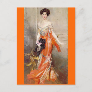 Lady Decies - Boldini Postkarte