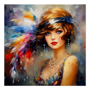 Lady der 20er Jahre Poster