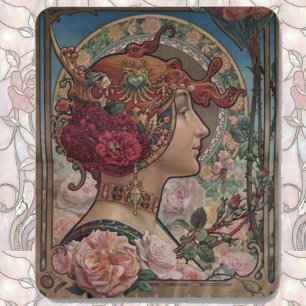 Lady der Rose Mousepad