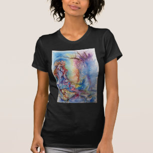 LADY DES SEES Arthurian Legends Wasserfarbe T-Shirt