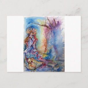 LADY DES SEES POSTKARTE