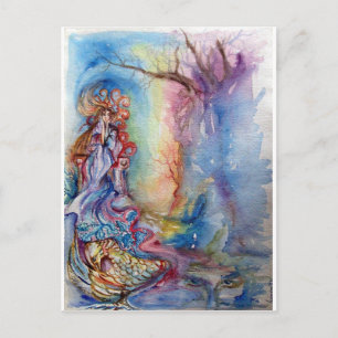 LADY DES SEES POSTKARTE