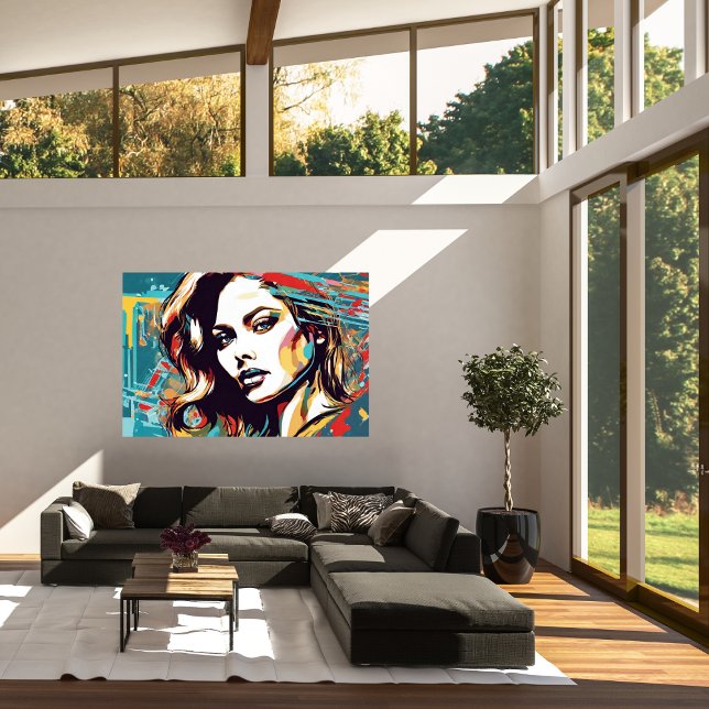 Lady Diana Pop Art Poster (Lady Diana Pop Art Poster)