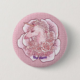 Lady Einhorn Anstecknadel